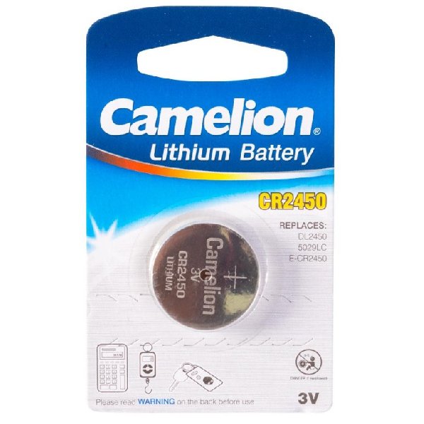 Элемент питания CR2430 Литиевый 3В BL5 Toshiba