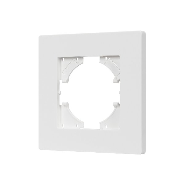 Рамка пластиковая FRM-PERIO-PL-1-WH (Arlight, -)