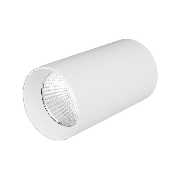 Светильник накладной SP-POLO-R85-1-15W Warm White 40deg (White, White Ring) (Arlight, IP20 Металл, 3
