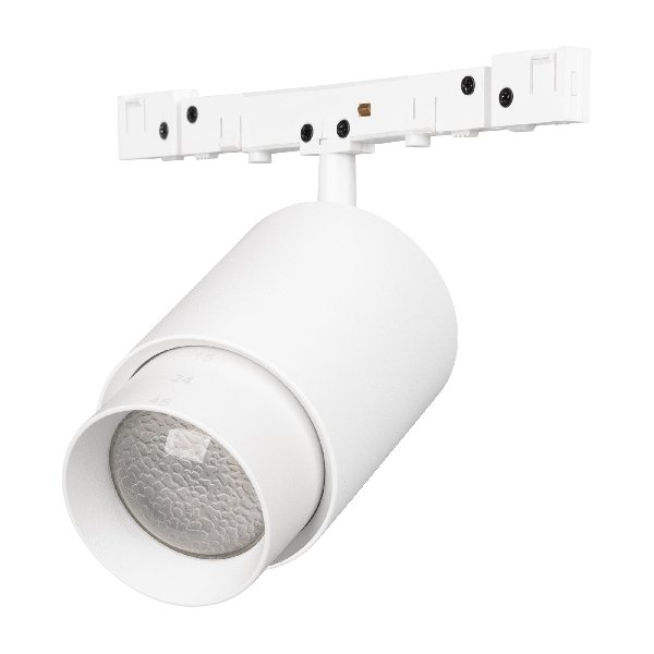 Светильник MAG-MICROCOSM-SPOT-ZOOM-R38-5W Warm3000 (WH, 10-55 deg, 24V) (Arlight, IP20 Металл, 5 лет