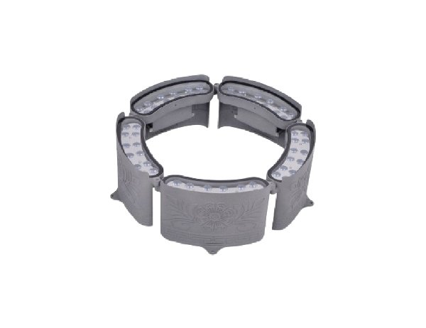 Светильник Газонный Кольцевой LED 24В 5х12Вт 3000K Песочно-серый D358х152мм Аллюминий IP65 BiLight