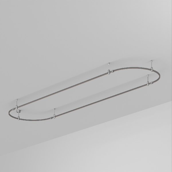 Основание ART-APRIORI-OVAL-ROD-200-3000x1000 (TN) (Arlight, IP20 Металл, 3 года)