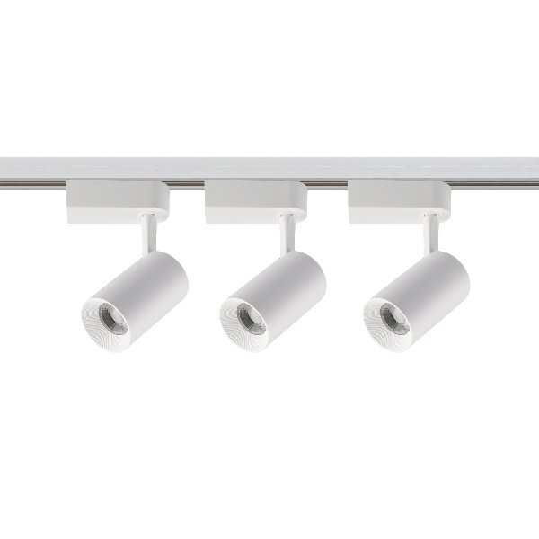 Светильник Трековый 2 TRA Поворотный LED Комплект 3шт 8Вт Белый 4200К 600Лм 220В Алюм Volpe