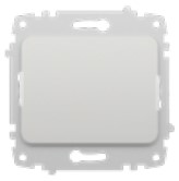 Выключатель В Рамку Одноклавишный Без Подсветки Белый IP20 10А 250В Pastel Jazz El-BI