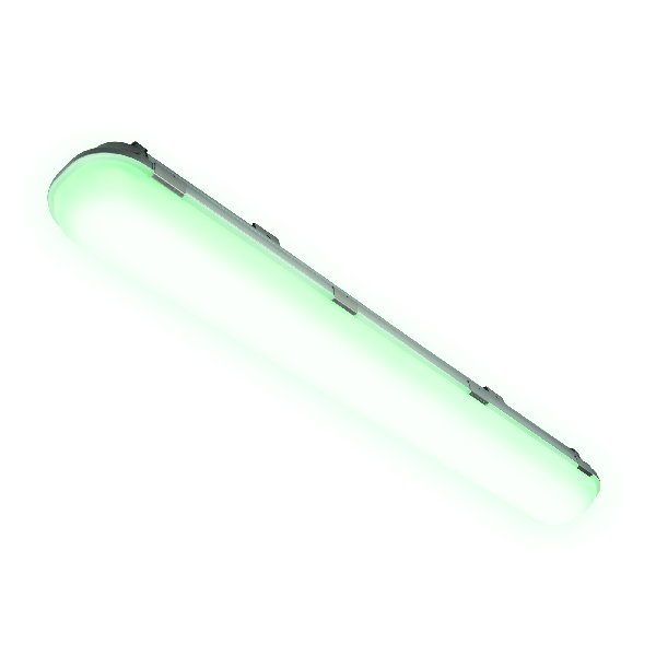 Светильник Линейный с ДД LED 20Вт 4500К 1800Лм Серый 600х86х70мм IP65 "Ангилья" Uniel