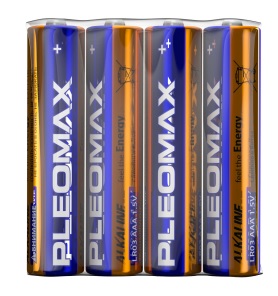 Элемент питания LR03 (ААА) Щелочной 1,5В Pleomax