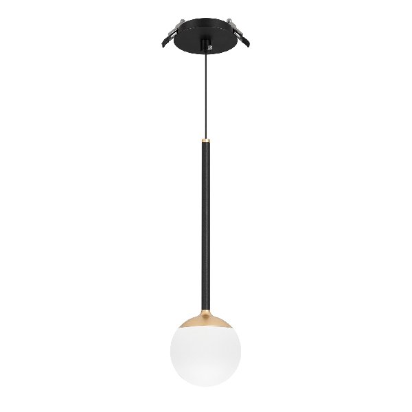 Светильник SP-BEADS-HANG-BUILT-T-R100-8W Warm3000 (BK-GD, 180 deg, 230V) (Arlight, IP20 Металл, 5 ле