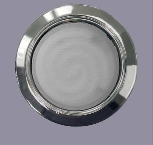 Светильник Точечный Врезной GX53 Хром D100х19мм  IP20 GX 53 H4 New Light