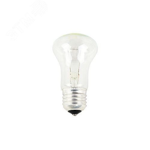 Лампа ЛН Е27 Грибок   60Вт 3000К D50х93мм Прозрачная колба 300º 580Лм  Калашниково