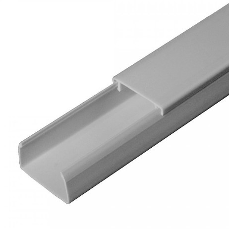 Кабель-канал  25x16х2000мм Серый RAL7035 (80м) Промрукав