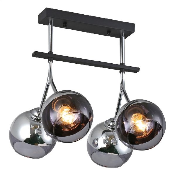 Потолочный светильник Escada 1114/4PL E27*40W Silver 340х370х385