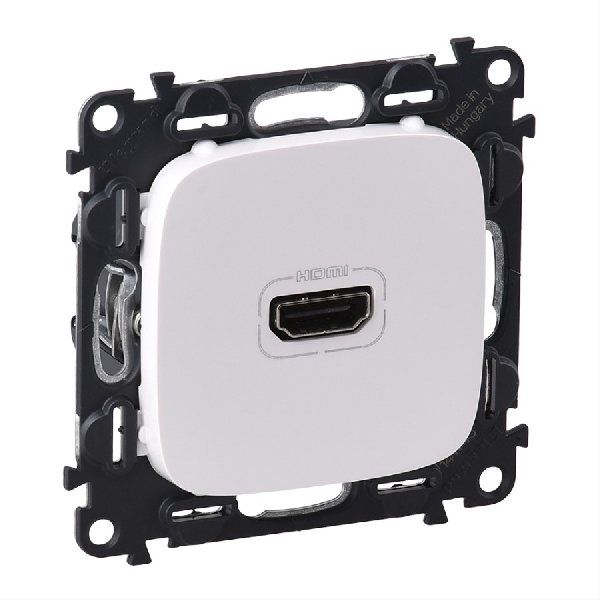 Розетка HDMI В Рамку Одинарная Белый IP20 ALLURE Legrand
