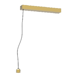 Потолочный короб ART-APRIORI-POWER-BOX-UP-L1500 (GD) (Arlight, IP20 Металл, 3 года)