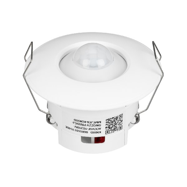 INTELLIGENT ARLIGHT Датчик движения KNX-SENS-301-15-72-IN White (BUS, KNX Secure, PIR) (IARL, IP20 П