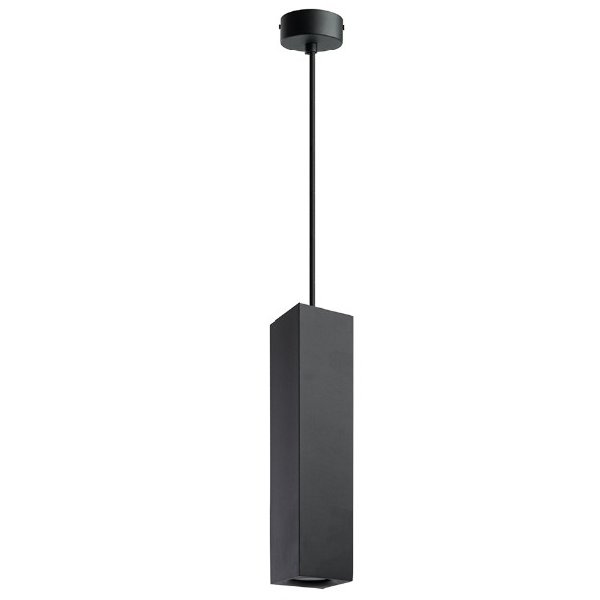 Светильник потолочный ML1748 на подвесе MR16 35W 230V, черный 60*280 Feron
