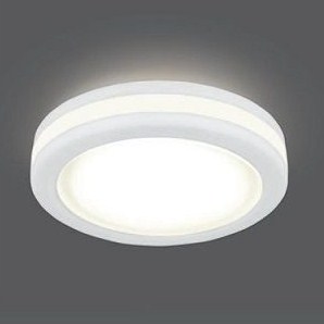 Светильник Даунлайт Круг LED     5Вт Белый 3000K Симм. 120º 360Лм D80х40мм BL098 Gauss