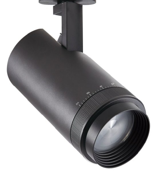 Светильник Трековый 2 TRA LED   39Вт Белый 4000K Симм. 15-60º 4100Лм D175x95x215мм FOCUS LED