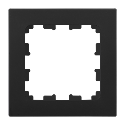 Рамка  1 Пост Универсальная Карбон  ASTRUM Bylectrica