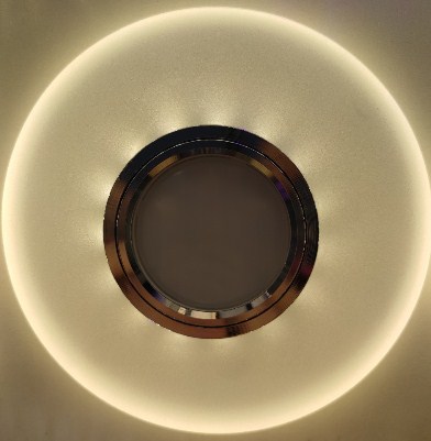 Светильник Точечный ДекорСтекло MR16+LED 1х50Вт GU5.3  Матовый 120х10мм  IP20 D1200 LBT