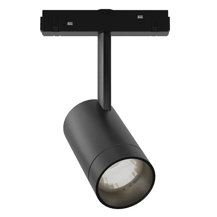 Магнитный трековый светильник ЭРА TRM20-6-10W3K-B NOVA 48V 10Вт 3000К направленный свет черный