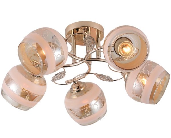 Потолочный светильник 1110/5PL E27*40W Gold Escada