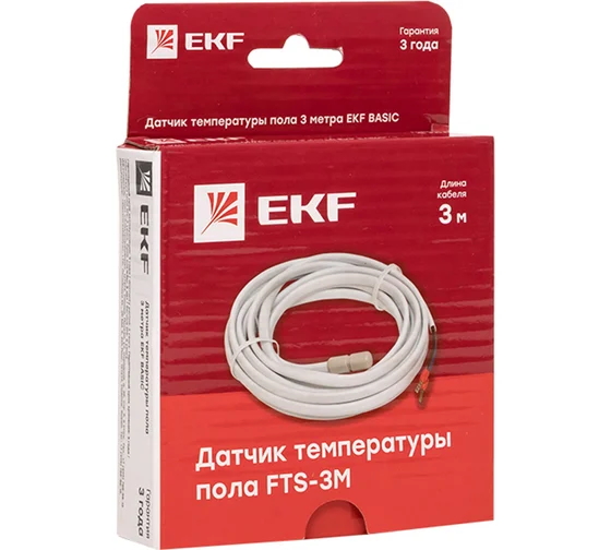 Датчик температуры пола 3м FTTS-71 EKF