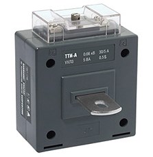 Трансформатор тока Измерительный с Шиной  200А 5ВА 70x125x91мм ФКУ ИК-1