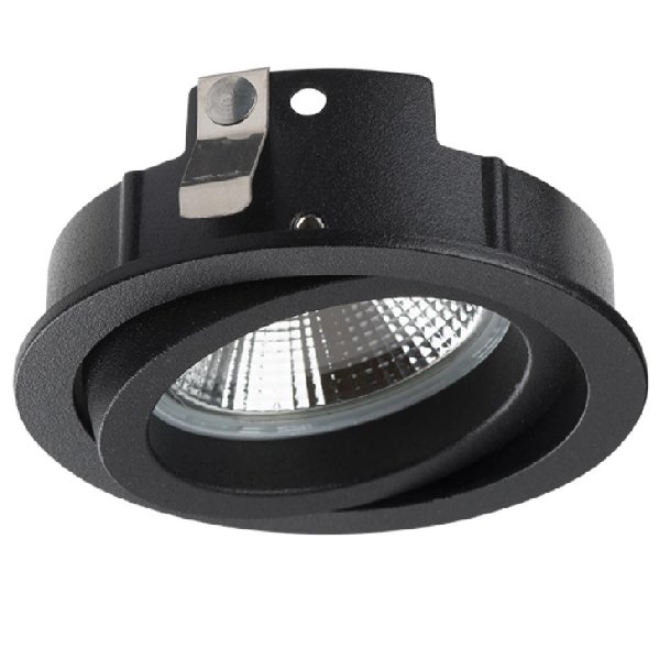 Светильник Точечный Врезной GU10 Черный D70х2 IP20 Intero 16 Lightstar