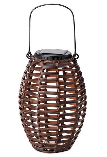 Светильник Фигура на Солн. Бат. LED   0,1Вт 6000К Коричневый 46см  IP44 GARDEN Rotang-E WOLTA
