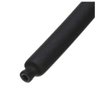 Трубка Термоусаживаемая Клеевая ТТК-(3:1)-30/10 Черный КВТ
