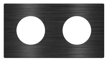 Рамка алюминиевая FRM-PRESTO-ALR-2-BK (Arlight, -)