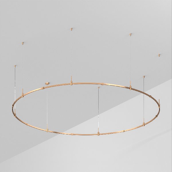 Основание ART-APRIORI-ROUND-HANG-R3000 (GD) (Arlight, IP20 Металл, 3 года)