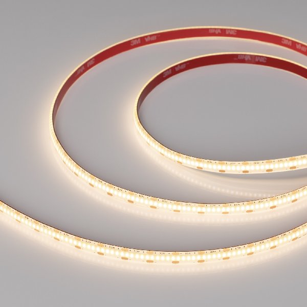 Лента герметичная COB-SE-X360-8mm 5V Warm3000 (5 W/m, IP65, 5m) (Arlight, -)