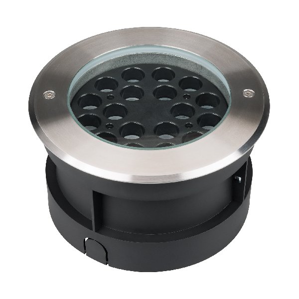 Светильник LTD-DAFNA-GROUND-R210-36W Warm3000 (SL, 10 deg, 230V) (Arlight, IP67 Металл, 5 лет)