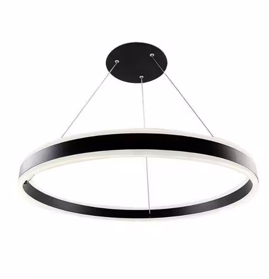 Люстра LED 96Вт 3000-6500К 9000Лм Пульт ДУ+API Черный D600х1200мм STELLA ESTARES