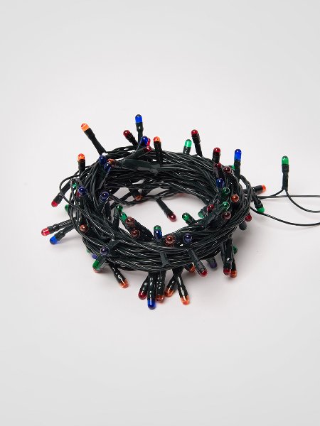 Гирлянда LED 220В IP20 Динамич. Нить   5м Мульти 100 провод Зеленый Uniel