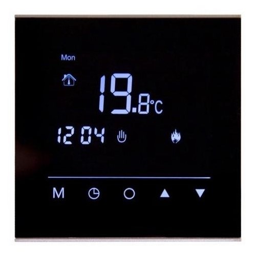 Терморегулятор Встраиваемый Цифровой Чёрный 16А ДП +5°С/+60°C 86х86х44мм REXANT