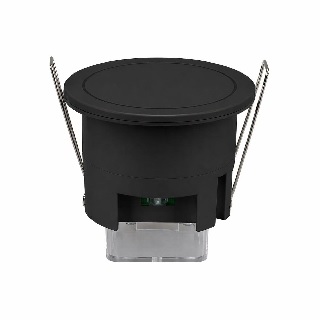 Датчик присутствия PRIME-RP-BUILT-R76-1000W (черный, 230V, 4A, MULTI, IP54) (Arlight, IP54 Пластик, 