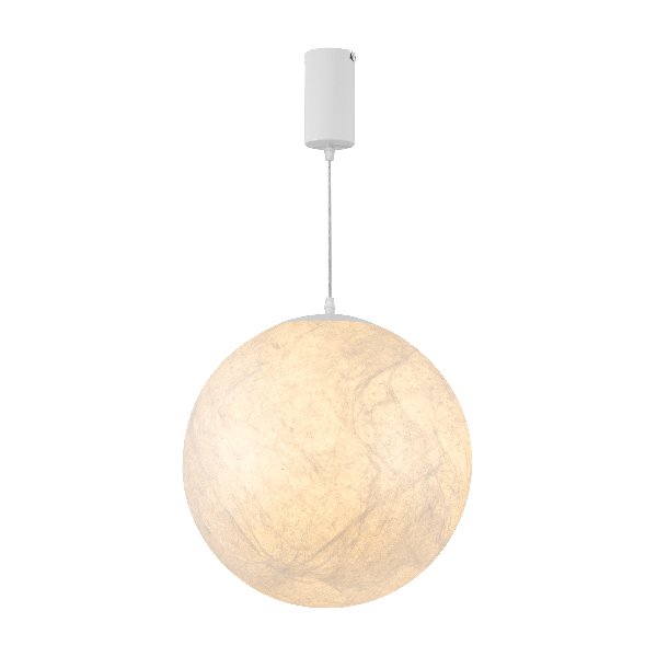 Светильник SP-SILKA-HANG-R400-12W Warm2700 (WH, 330 deg, 230V) (Arlight, IP20 Натуральный шелк, 3 го