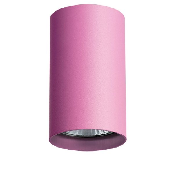 Светильник Точечный Накладной GU10 Розовый D60х100 IP20 Rullo Lightstar