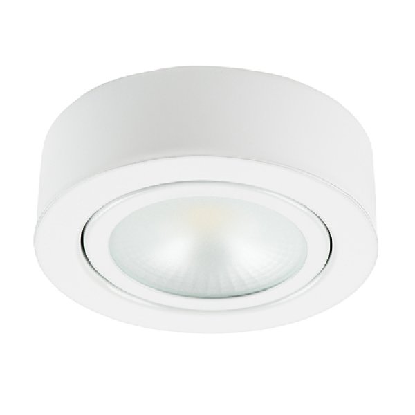 Светильник Мебельный LED Белый D70х25 3,5Вт 4000К IP20 Mobiled Lightstar