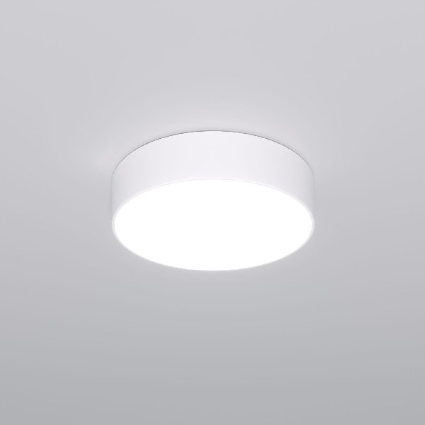 Светильник LED 50Вт 3000-6500К D400х80мм 3110Лм Белый Entire Eurosvet