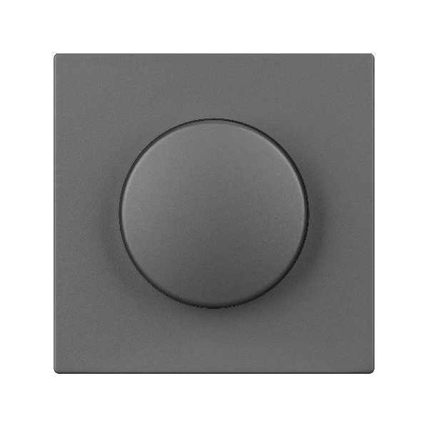 Лицевая панель светорегулятора PNL-NOBE-FB-SFPL-GR  (Arlight, Серый базальт)