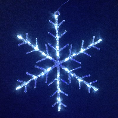 Светильник Фигура 2D Снежинка LED Статич. Белый 510мм D6030 Snowflake Svetlon