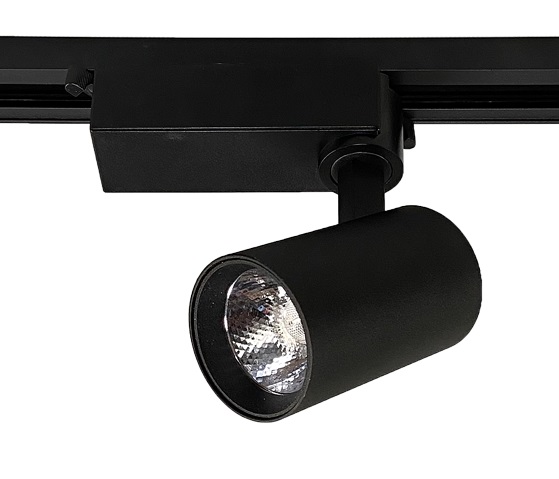 Светильник Трековый 2 TRA LED   10Вт Черный 4200K Симм. 24º 1100Лм D62х100мм TR4210 Svetlon