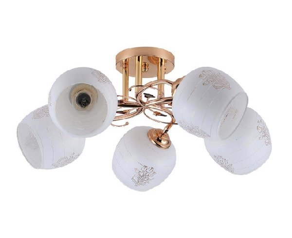 Потолочный светильник 1121/5PL E27*40W Gold Escada