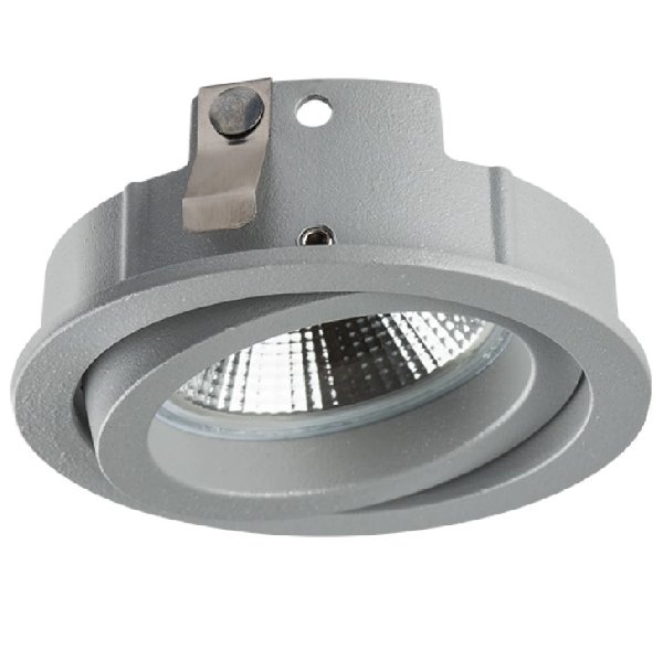 Светильник Точечный Врезной GU10 Серый D70х2 IP20 Intero 16 Lightstar