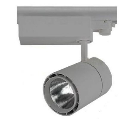 Светильник Трековый 2 TRA LED   12Вт Серый 2700K Симм. 24º 1050Лм D60х105х170мм TR1412 Svetlon