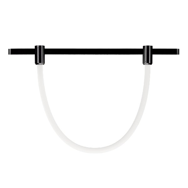 Светильник ART-APRIORI-TUBE-ELASTIC-R38-L5000-60W Day4000 (BK, 360 deg, 48V) (Arlight, IP20 Металл, 