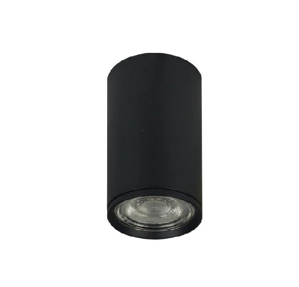 Потолочный светильник Escada 20001SMU/01 GU10 черный матовый 55х55х100